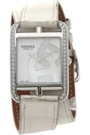 Hermès Pre-owned, Kobieta, Biały, ONE SIZE, Pre-owned Stainless Steel watches