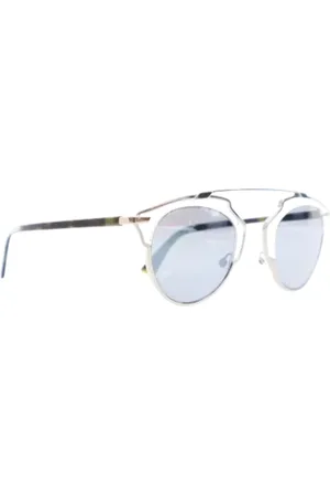 Dior Pre-owned, Kobieta, Niebieski, ONE SIZE, Pre-owned Metal sunglasses