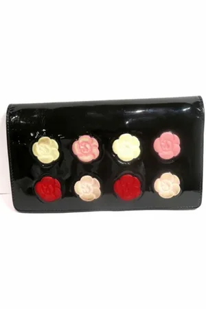 CHANEL Pre-owned, Kobieta, Czarny, ONE SIZE, Pre-owned skórzane portfele