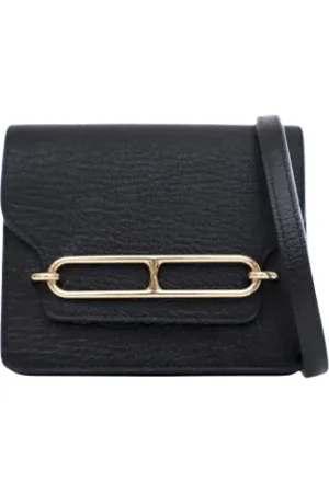 Hermès Pre-owned, Kobieta, Czarny, ONE SIZE, Pre-owned skórzane portfele