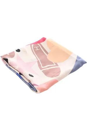 CHANEL Pre-owned, Kobieta, Wielobarwność, ONE SIZE, Pre-owned Silk scarves