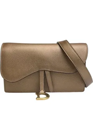 Dior Pre-owned, Kobieta, Żółty, ONE SIZE, Skóra, Pre-owned Leather dior-bags