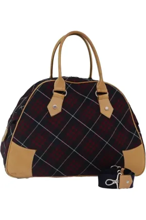 Burberry Pre-owned, Kobieta, brązowy, ONE SIZE, Nylon, Pre-owned Nylon travel-bags