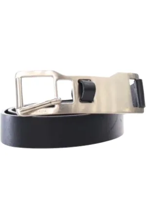 Prada Pre-owned, Kobieta, Czarny, ONE SIZE, Skóra, Pre-owned Leather belts