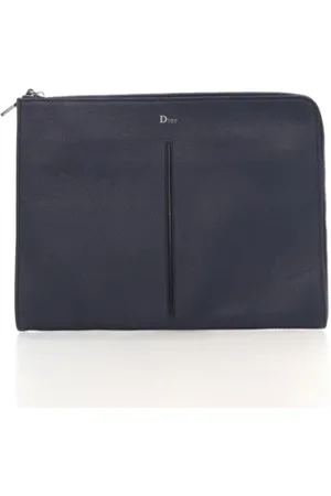 Dior Pre-owned, Kobieta, Niebieski, ONE SIZE, Skóra, Pre-owned Leather dior-bags