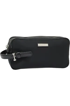 Burberry Pre-owned, Kobieta, Czarny, ONE SIZE, Nylon, Pre-owned Nylon clutches