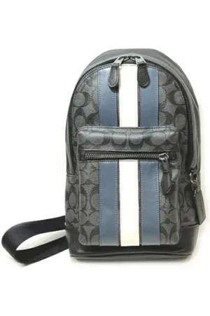 Coach Pre-owned, Mężczyzna, Beżowy, ONE SIZE, Pre-owned Leather crossbody-bags