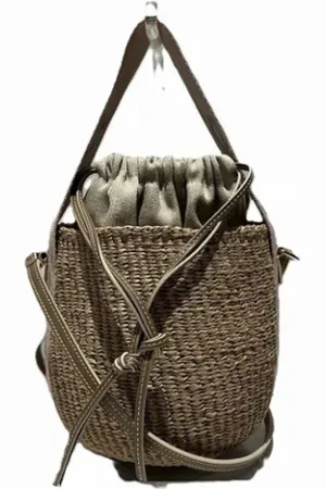 Chloé Pre-owned, Kobieta, Beżowy, ONE SIZE, Pre-owned Skórzane torebki