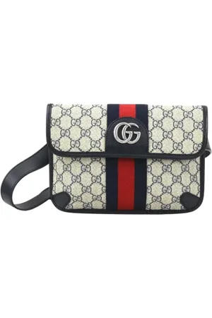 Gucci Pre-owned, Mężczyzna, Niebieski, ONE SIZE, Pre-owned Fabric gucci-bags