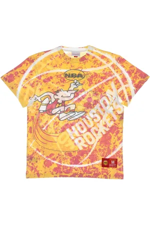 Mitchell & Ness Koszulki, Mężczyzna, Wielobarwność, XL, NBA Jumbotron Tee Hardwood Classics