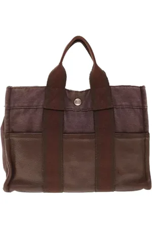 Hermès Pre-owned, Kobieta, brązowy, ONE SIZE, Pre-owned Canvas handbags