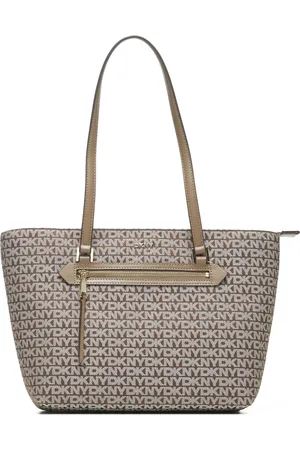 DKNY Torebki, Kobieta, Beżowy, ONE SIZE, Stylowe Akcesoria Modowe dla Miasta