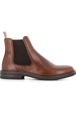 Astorflex Buty, Mężczyzna, brązowy, 41 EU, Brązowe Skórzane Chelsea Buty