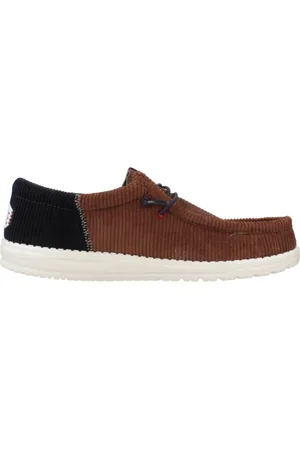 Hey dude Buty, Mężczyzna, brązowy, 42 EU, Sznurowane Buty Sztruksowe
