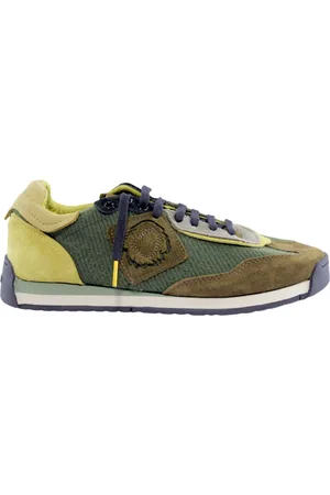 Satorisan Buty, Mężczyzna, Zielony, 40 EU, Zamsz, Psychedeliczne Khaki Sneakersy