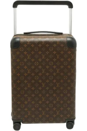 LOUIS VUITTON Pre-owned, Mężczyzna, brązowy, ONE SIZE, Pre-owned Coated canvas travel-bags