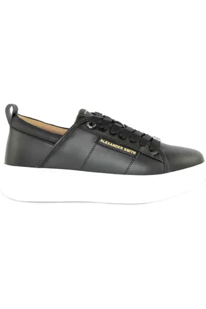 Alexander Smith Buty, Mężczyzna, Czarny, 43 EU, Stylowe Czarne Wembley Sneakers