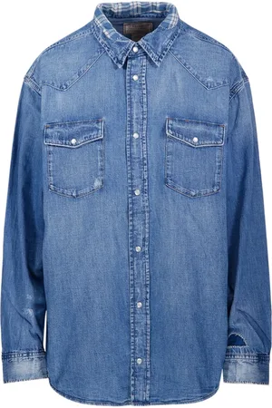 Ralph Lauren Bluzki, Kobieta, Niebieski, M, Koszula Z Zapinaniem NA Przodzie