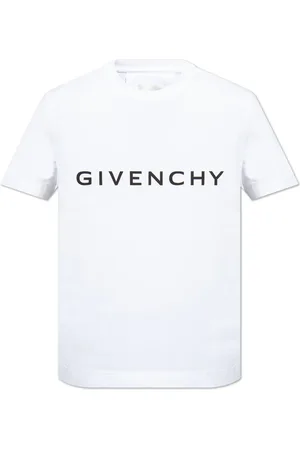 Givenchy Koszulki, Mężczyzna, Biały, L, Bawełna, T-shirt z Logo