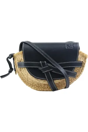 Loewe Pre-owned, Kobieta, Beżowy, ONE SIZE, Skóra, Pre-owned skórzane torby na ramię
