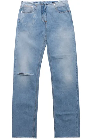 1017 ALYX 9SM Jeansy, Kobieta, Niebieski, W26, Denim, Jeansy o prostym krojuy
