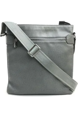 LOUIS VUITTON Pre-owned, Mężczyzna, Szary, ONE SIZE, Skóra, Pre-owned skórzane torby Louis Vuitton