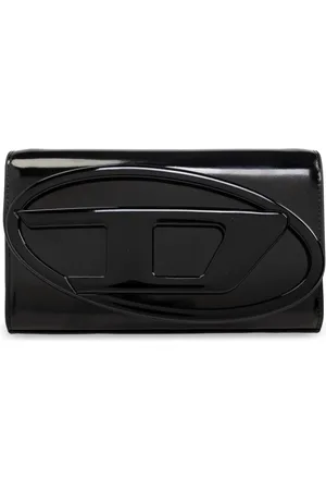 Diesel Akcesoria, Kobieta, Czarny, ONE SIZE, Skóra, Portfel na pasku 1DR