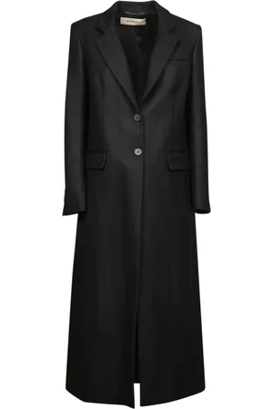 BLANCA Płaszcze, Kobieta, Czarny, XS, Czarny płaszcz dla kobiet Aw 24