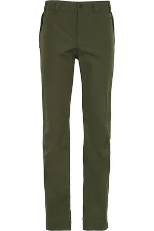 Barbour Spodnie, Mężczyzna, Zielony, W36, Bawełna, Aktywne oliwkowe spodnie outdoorowe