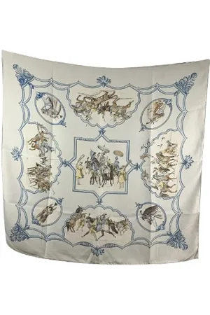 Hermès Pre-owned, Kobieta, Wielobarwność, ONE SIZE, Pre-owned Silk scarves