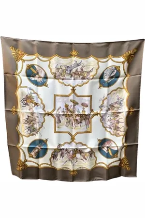 Hermès Pre-owned, Kobieta, Wielobarwność, ONE SIZE, Pre-owned Silk scarves