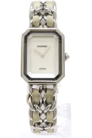 CHANEL Pre-owned, Kobieta, Biały, ONE SIZE, Pre-owned Metal watches