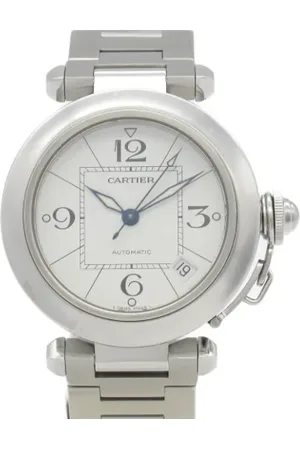 Cartier Pre-owned, Mężczyzna, Biały, ONE SIZE, Pre-owned Stainless Steel watches