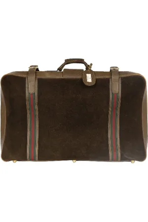 Gucci Pre-owned, Mężczyzna, brązowy, ONE SIZE, Zamsz, Pre-owned Leather gucci-bags