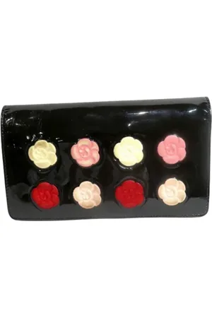 CHANEL Pre-owned, Kobieta, Czarny, ONE SIZE, Skóra, Pre-owned skórzane portfele