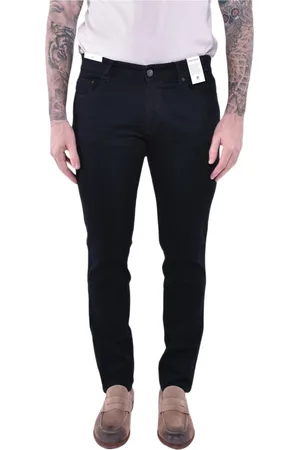 PT Torino Jeansy, Mężczyzna, Czarny, W36, Denim, Czarne Spodnie Rock Denim Podróżne