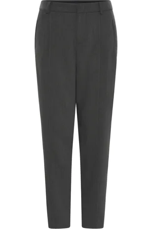 C.ro Spodnie, Kobieta, Czarny, 2XL, Eleganckie Węglowe Spodnie