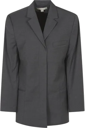 REMAIN Birger Christensen Kurtki, Kobieta, Szary, S, Oversize Blazer Kurtka