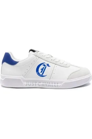 Roberto Cavalli Buty, Mężczyzna, Biały, 41 EU, Sneakers