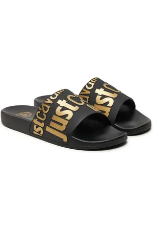Roberto Cavalli Buty, Mężczyzna, Czarny, 40 EU, Sandały