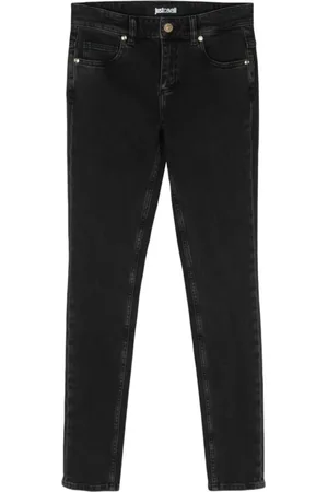 Roberto Cavalli Jeansy, Kobieta, Czarny, W29, Denim, Spodnie