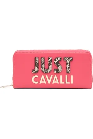Roberto Cavalli Akcesoria, Kobieta, Różowy, ONE SIZE, Portfele