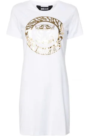 Roberto Cavalli Sukienki, Kobieta, Biały, S, Sukienki