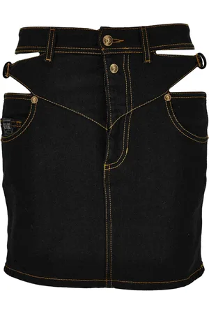 VERSACE Spódnice, Kobieta, Czarny, XS, Spódnice