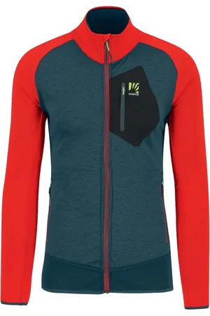 Karpos Sport, Mężczyzna, Wielobarwność, S, Stargazer Fiery Red Bluza Polarowa