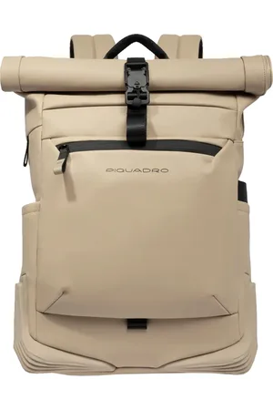 Piquadro Torebki, unisex, Beżowy, ONE SIZE, Stylowy Plecak na Co Dzień