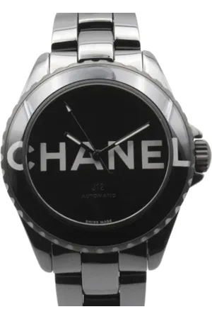 CHANEL Pre-owned, Mężczyzna, Czarny, ONE SIZE, Pre-owned Metal watches
