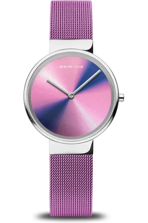 Bering Akcesoria, Kobieta, Fioletowy, ONE SIZE, Damski zegarek bransoletka Classic Aurora 19031-909