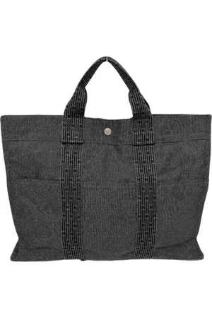 Hermès Pre-owned, Kobieta, Szary, ONE SIZE, Pre-owned Canvas handbags