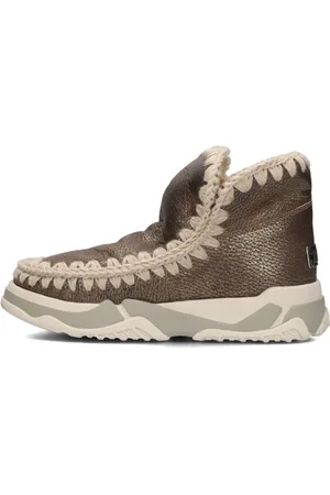 Mou Buty, Kobieta, brązowy, 41 EU, Zamsz, Eskimo Trainer Zamszowe Buty Camel